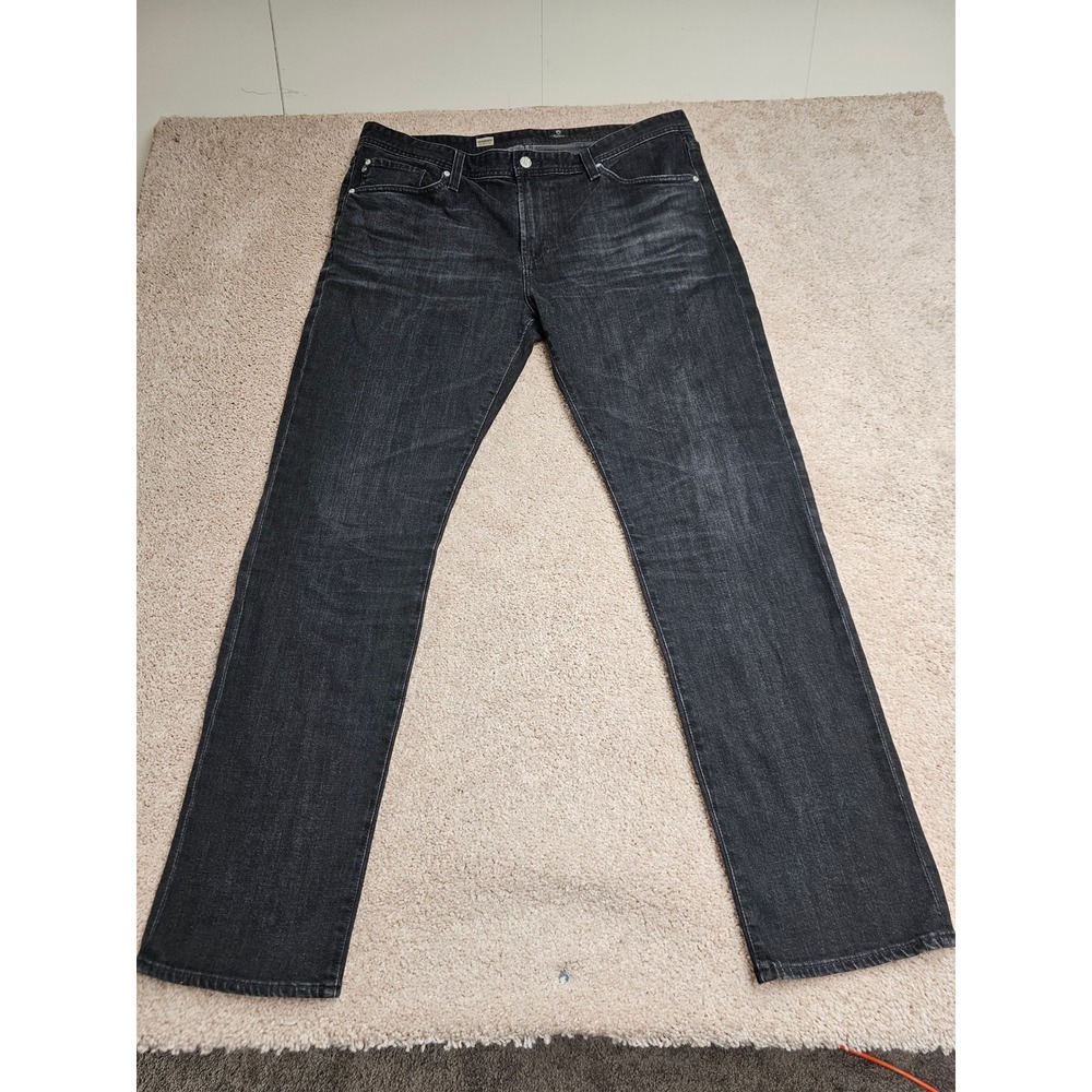 AG Adriano Goldschmied Graduate Tailored Leg Jeans Black 38 1174UBL-03Y-BLK